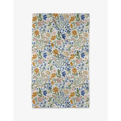 Cottage Meadow Pastel Geometry Kitchen Tea Towel