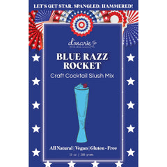 Blue Razz Rocket Cocktail Slush Mix