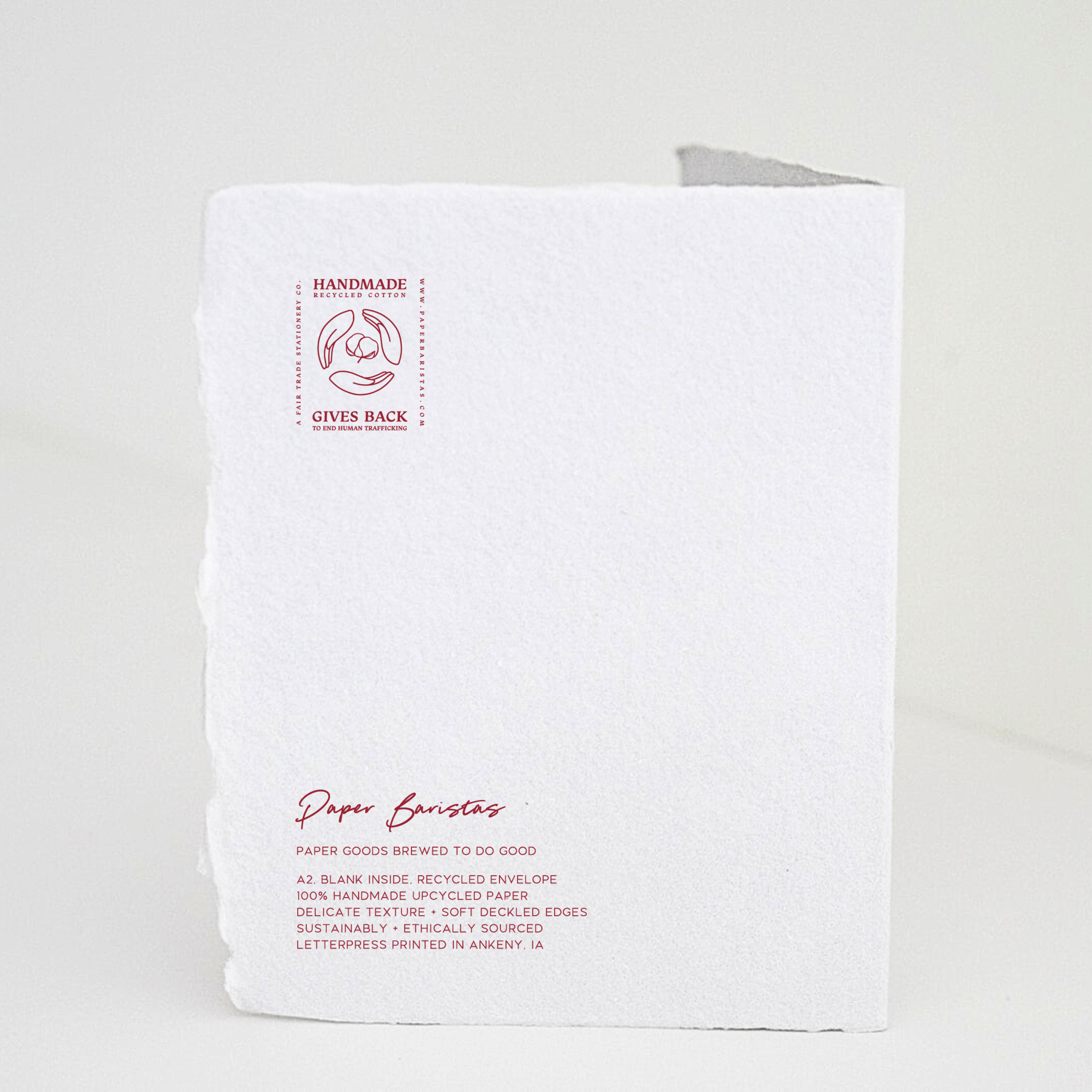 Be Mine White Valentine's Day | Eco-Friendly Greeting Card
