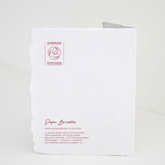 Be Mine White Valentine's Day | Eco-Friendly Greeting Card