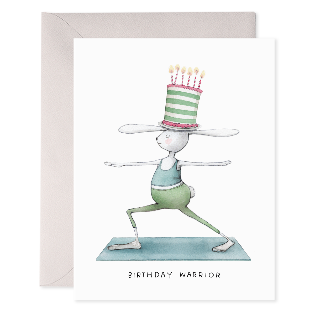 Birthday Warrior Greeting Card