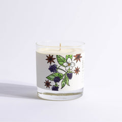 Blackberry Anise - Medium Glass - Just Bee Candle