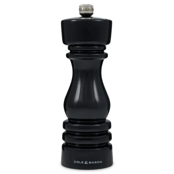 Black Gloss Pepper Mill