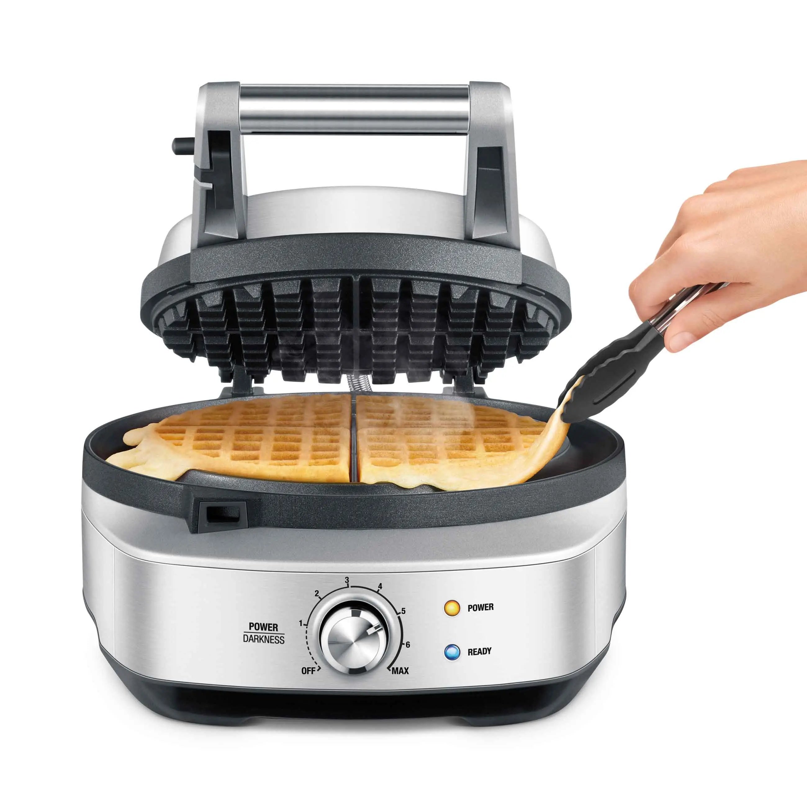 Breville No-mess Round Waffle Maker dt