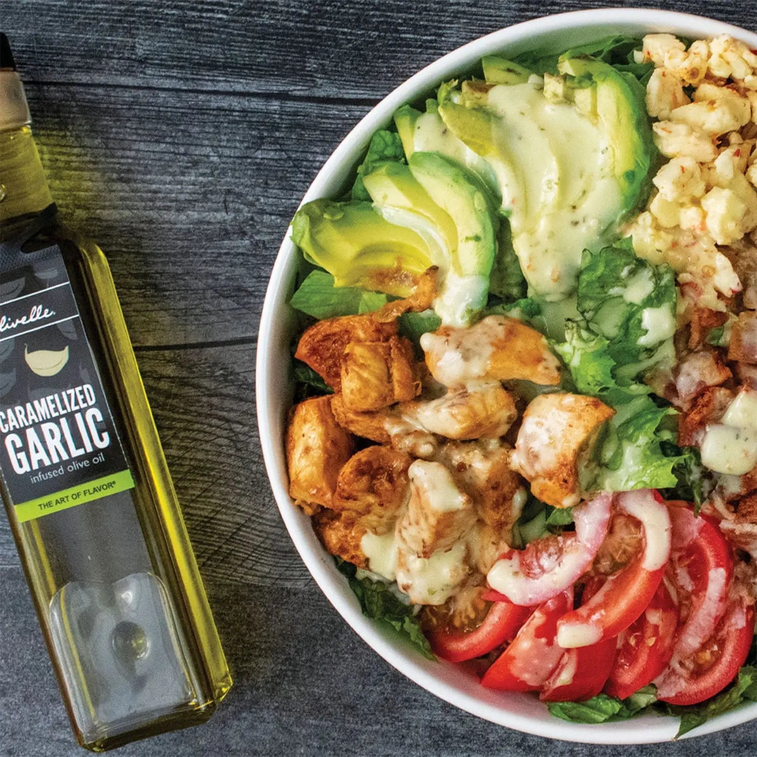 Caramelized Garlic Infused Olive Oil