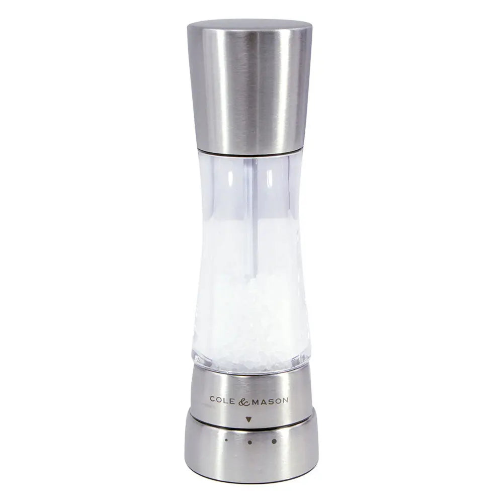 Cole & Mason Derwent Salt Mill, Stainless Steel