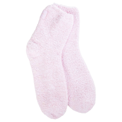 Cozy Quarter w/ Grippers OS Orchid Pink