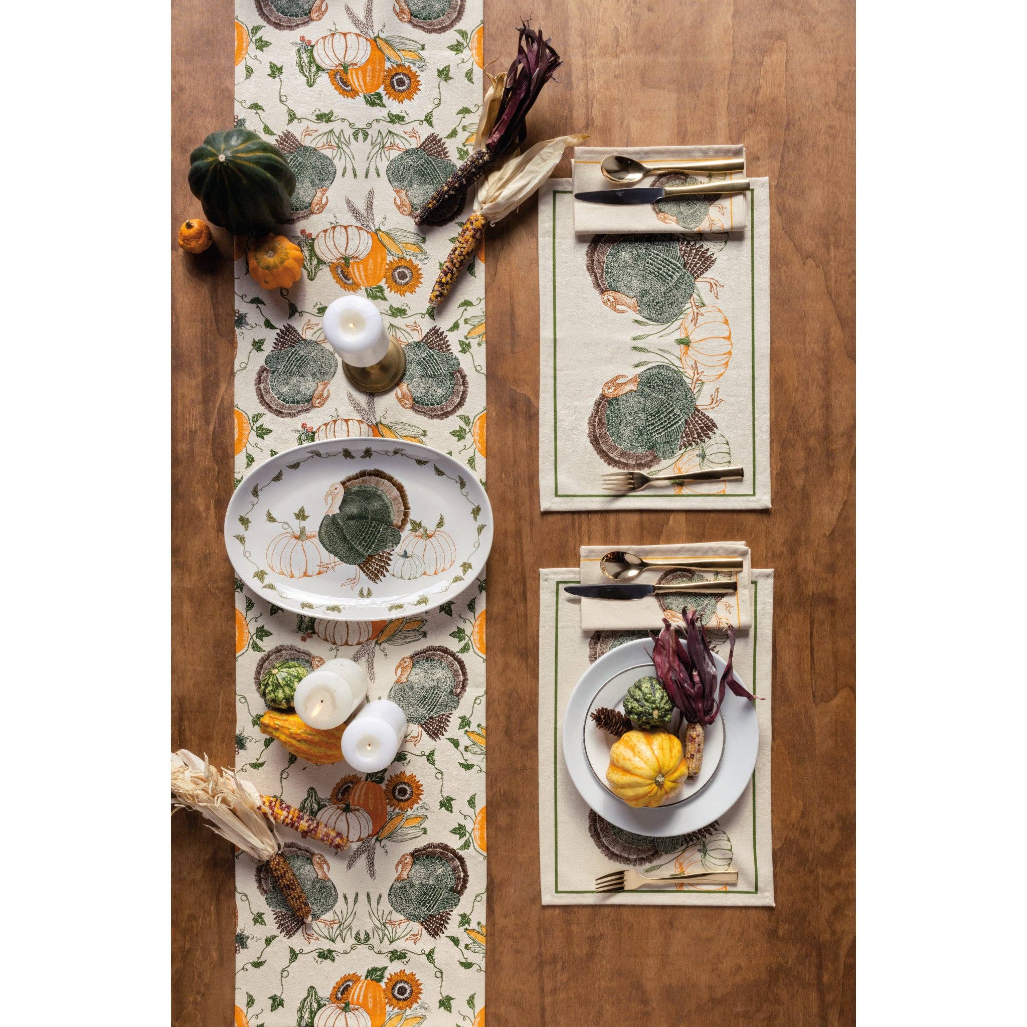 Cornucopia Thanksgiving Printed Placemat