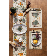 Cornucopia Thanksgiving Printed Table Runner