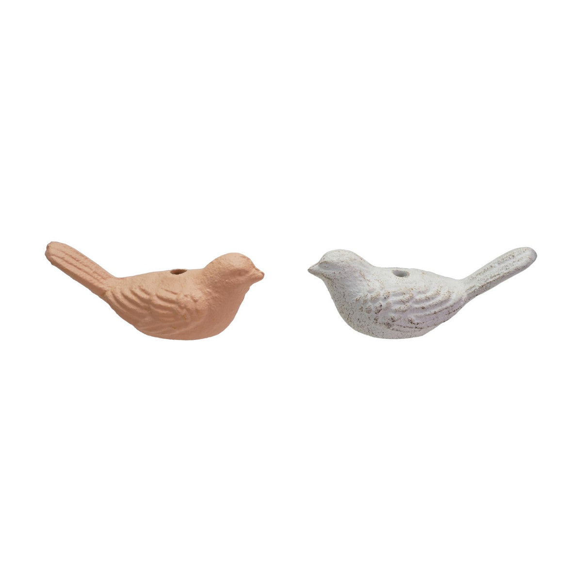Cast Iron Bird Taper Holder, 2 Colors (Holds 1/4" Taper) DT