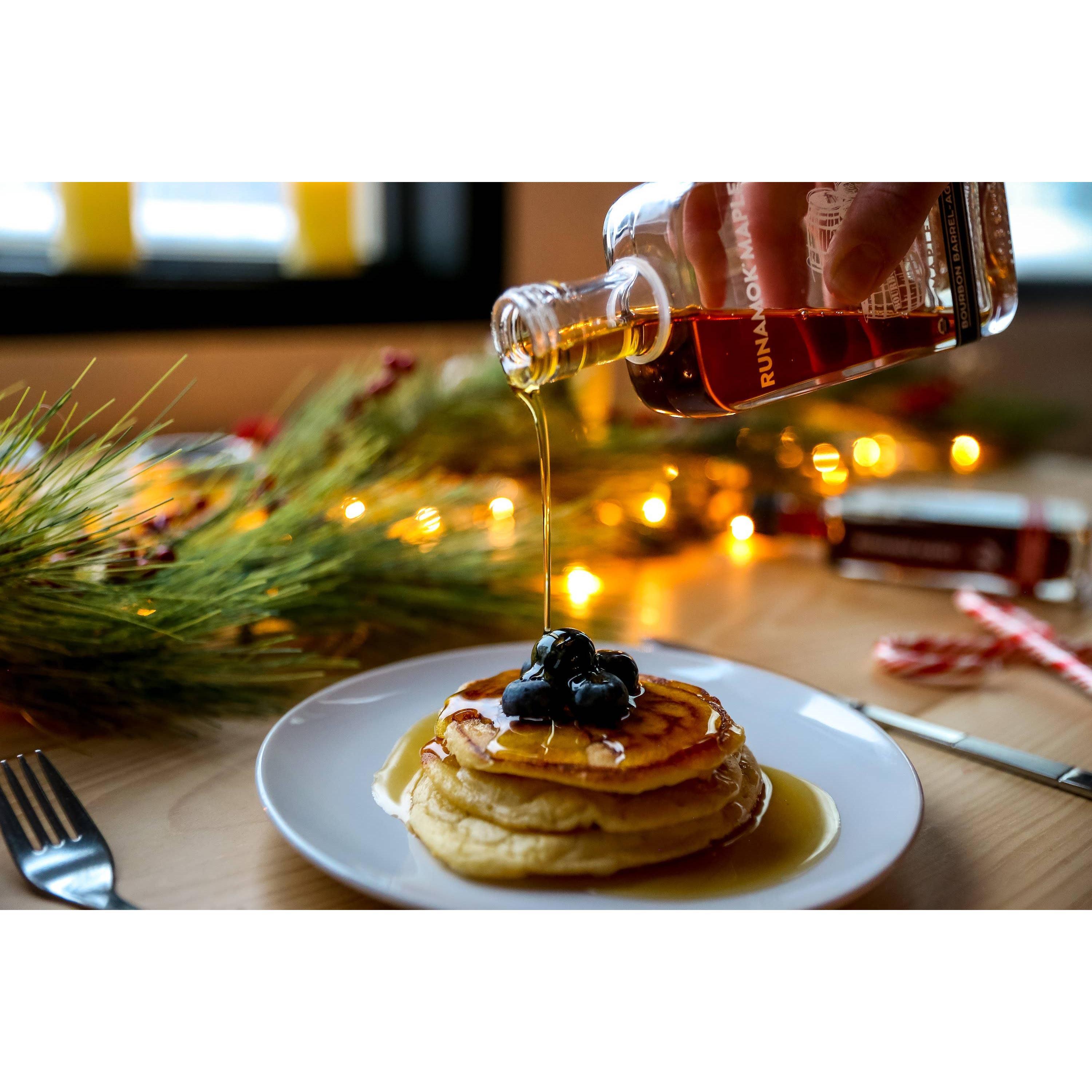Bourbon Barrel-Aged Organic Vermont Maple Syrup